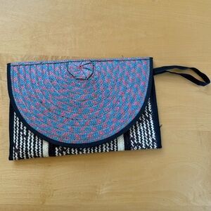 Stylish Multicolored Clutch Purse